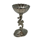 Lone Seahorse Pedestal Bowl