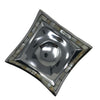 Flared Pearly Aluminum Serving Tray