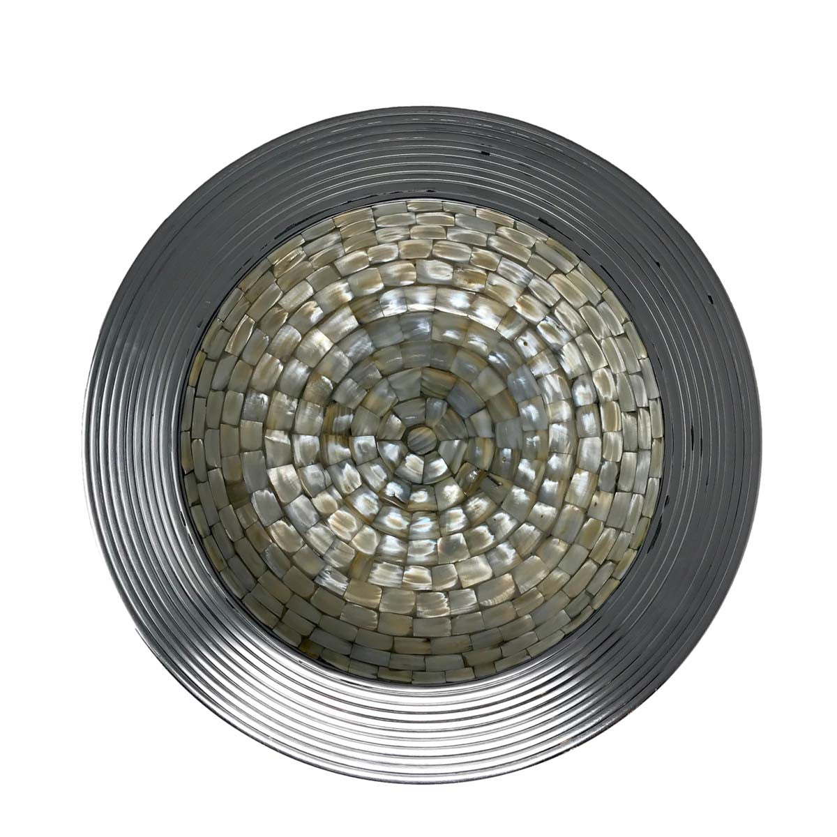 Pearly Mosaic Serving Bowl