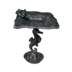 Swimming Seahorse Pedestal Dish - Large