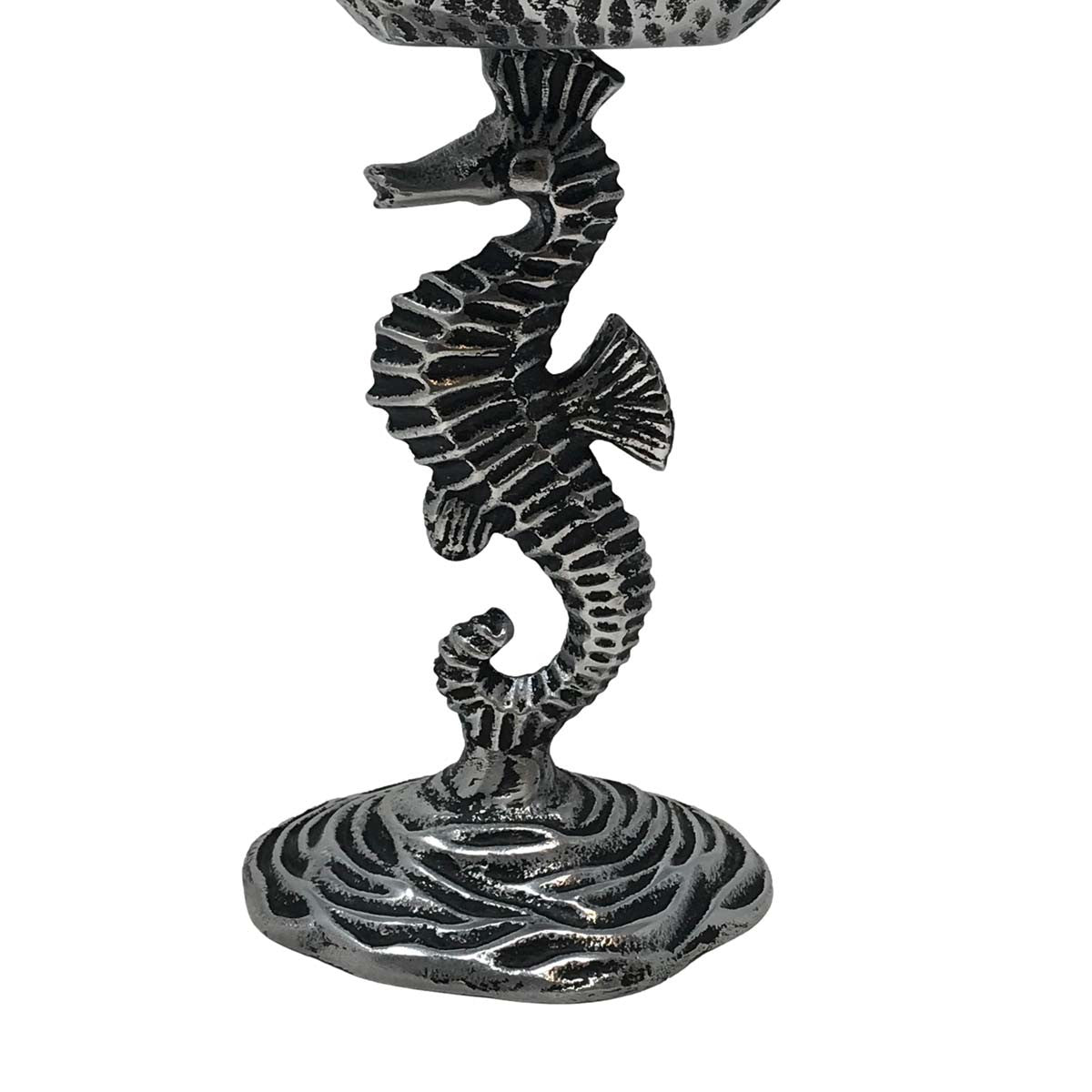 Swimming Seahorse Pedestal Dish - Medium
