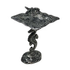 Swimming Seahorse Pedestal Dish - Medium