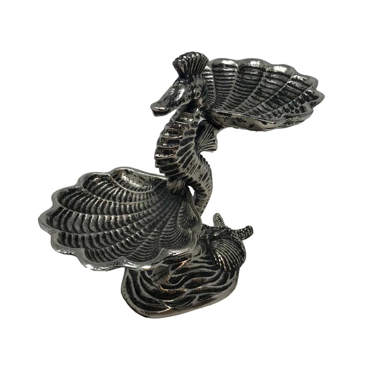 Seahorse & Clam Shell Serving Dish
