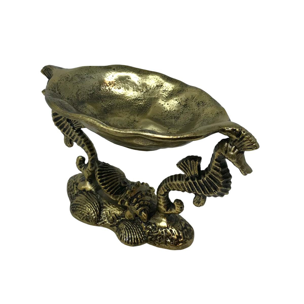Seahorse Floor Serving Bowl