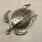 Aluminum Swimming Turtle Garden Art