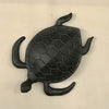 Patina Swimming Turtle Garden Art