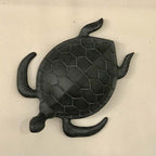 Patina Swimming Turtle Garden Art