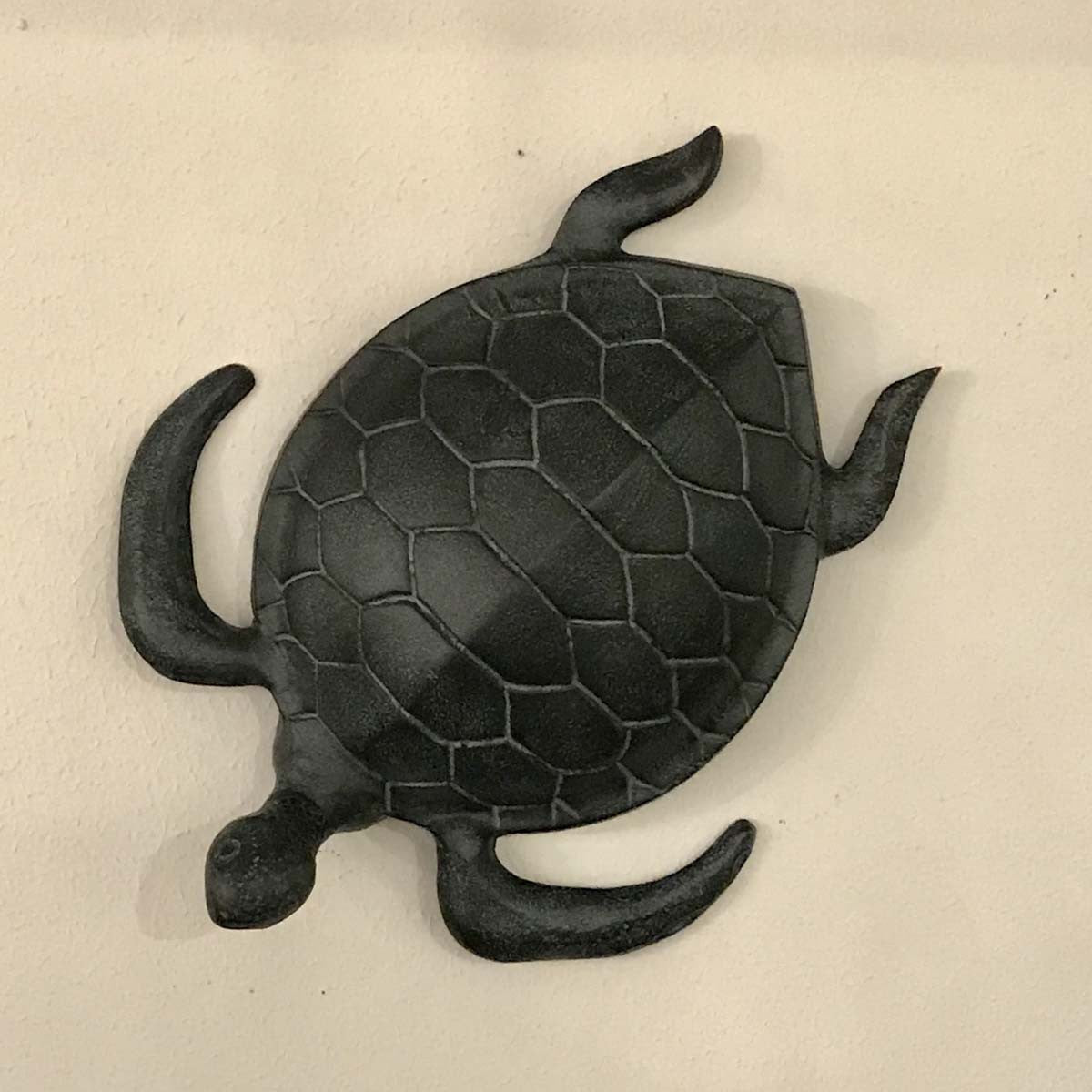 Patina Swimming Turtle Garden Art