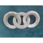 Marble Round Chain Trio - Ivory