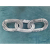 Marble Oval Chain Trio - Gray