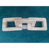 Marble Square Cornered Chain Trio - Pink