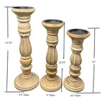 Seaside Candle Holders - Set of 3