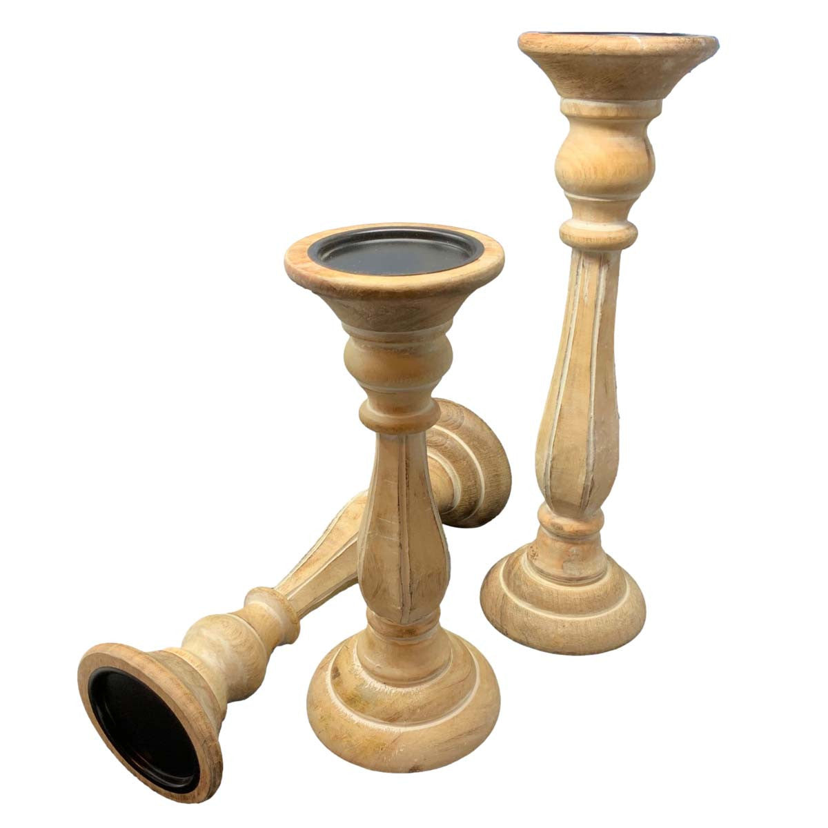 Riverbank Candle Holders - Set of 3
