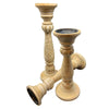 Beachwood Candle Holders - Set of 3