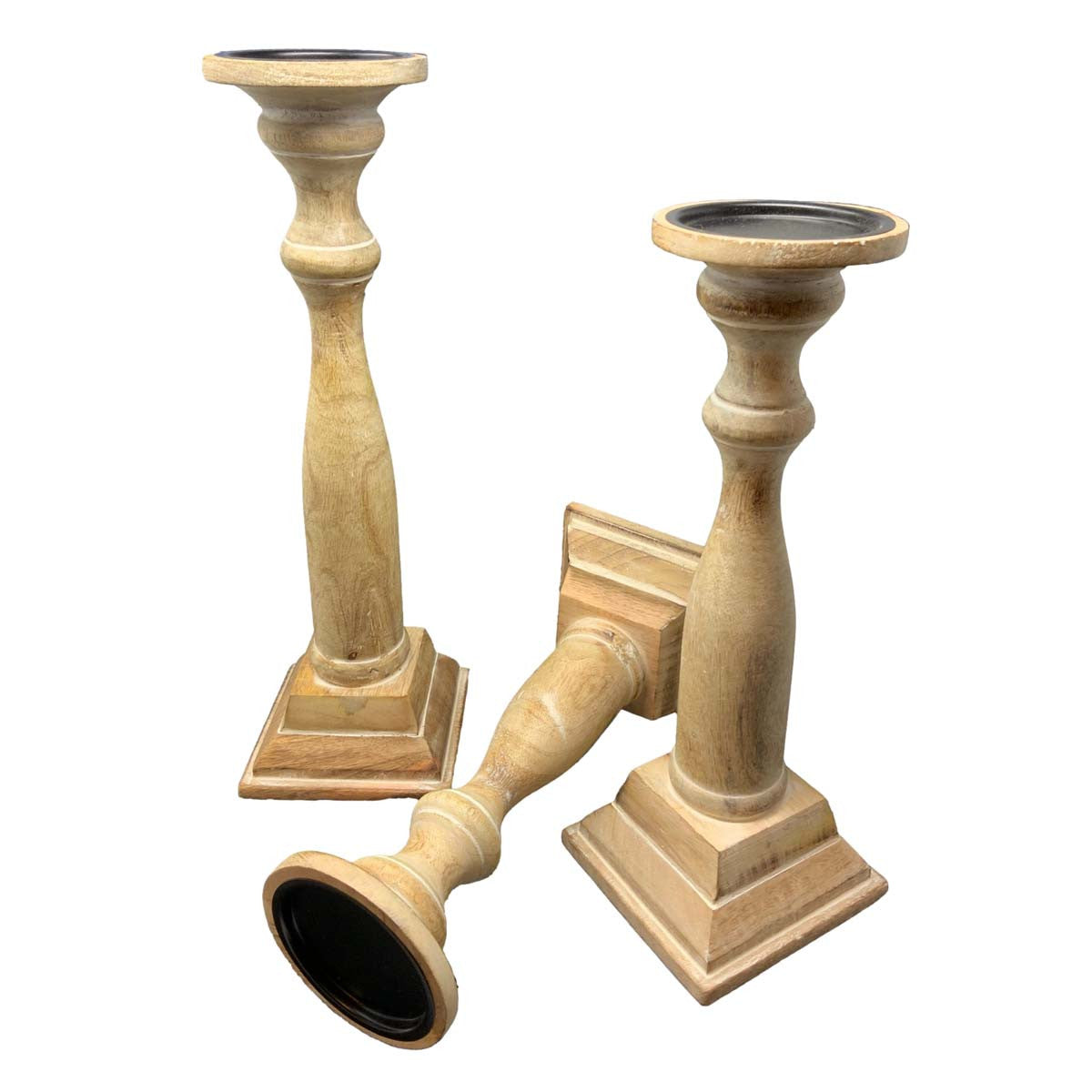 Brushwood Candle Holders - Set of 3