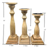 Brushwood Candle Holders - Set of 3