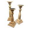 Brushwood Candle Holders - Set of 3