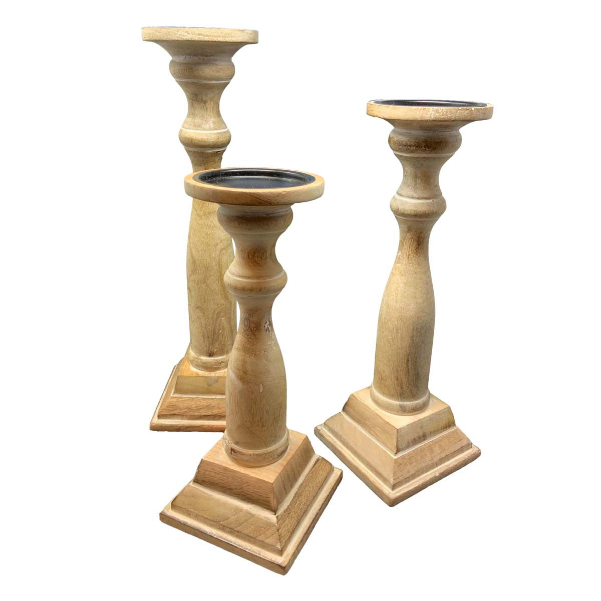 Brushwood Candle Holders - Set of 3