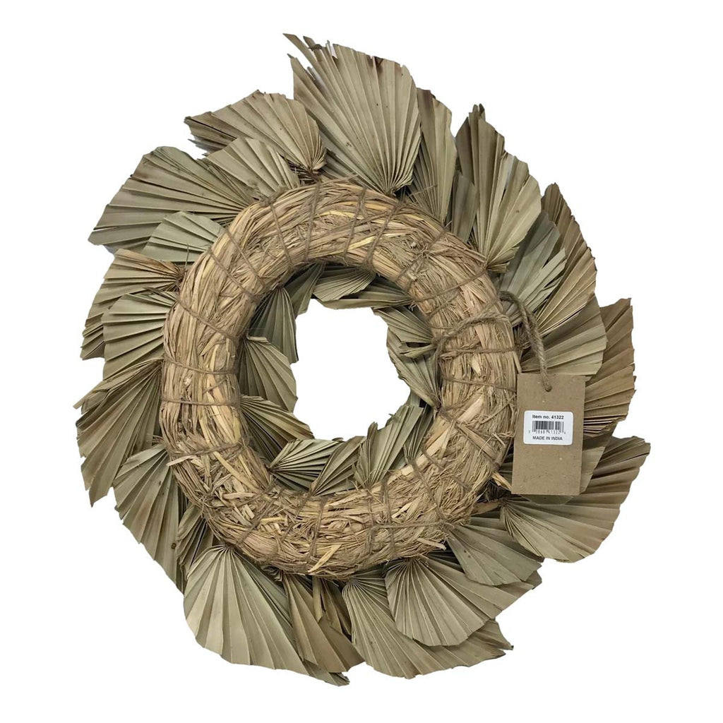 Seared Spear Palm Wreath