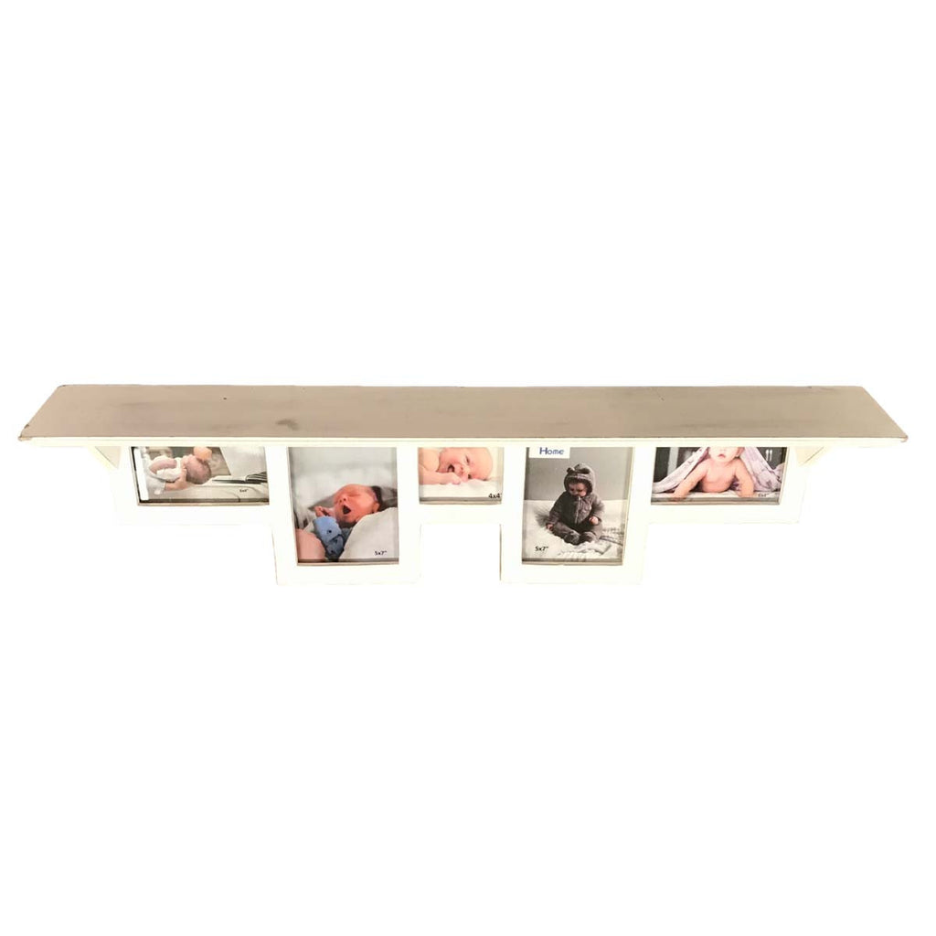Coastal Memories 5 Photo Wall Shelf