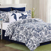 Indigo Coral Quilt Bedding Collection