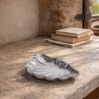Baroque Pewter Shell Tray I