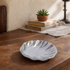Baroque Pewter Shell Tray III