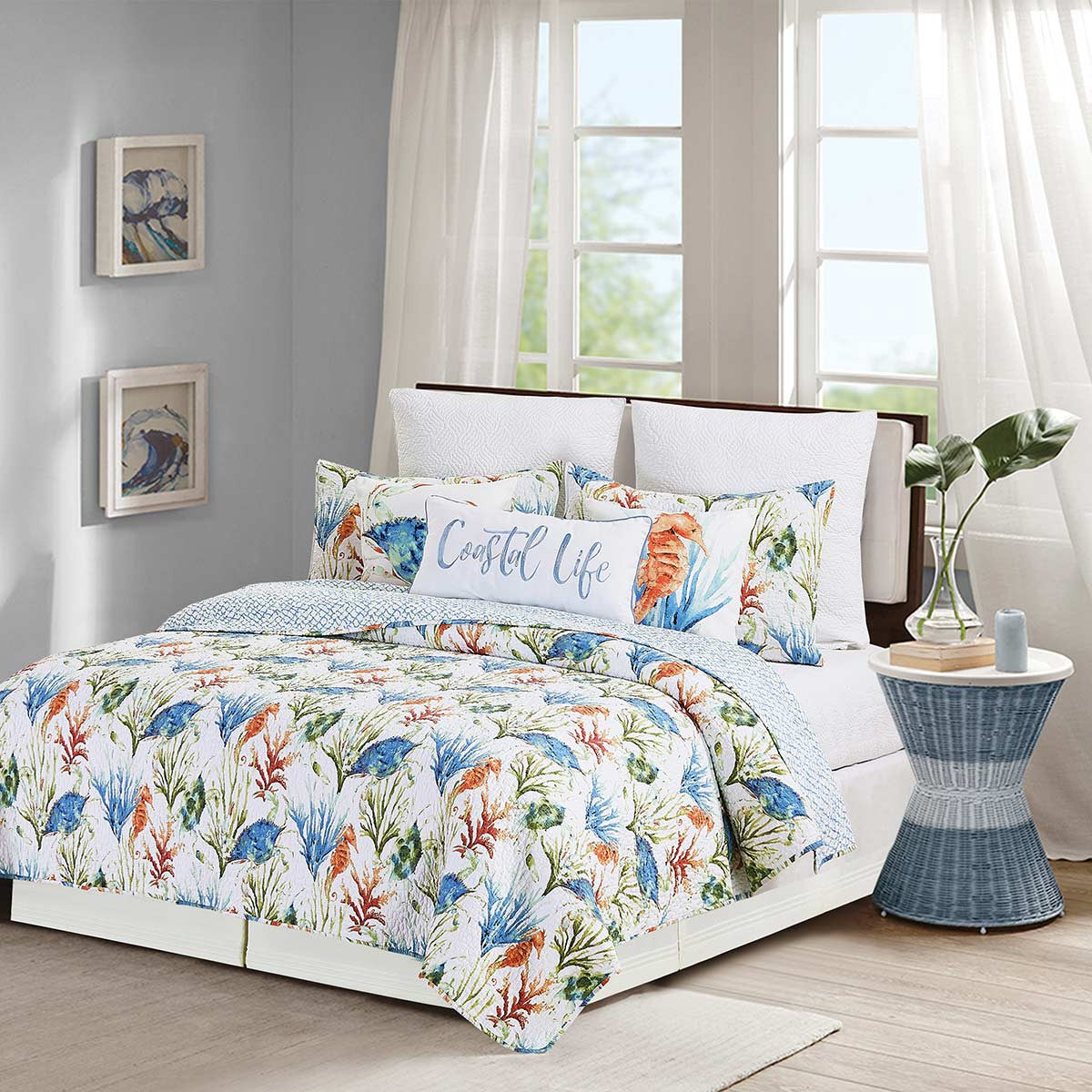 Abundant Seas Quilt Bedding Collection
