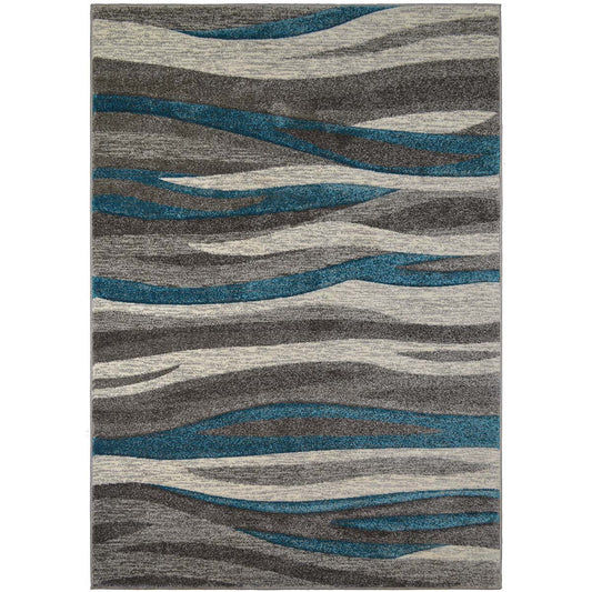Adrift Gray Rug Collection