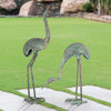 Hungry Cranes Statuary - Set of 2