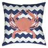 Beach Crab 20 x 20 Outdoor Pillow