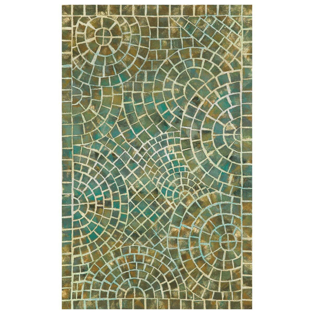 Arch Tile Lapis Rug Collection