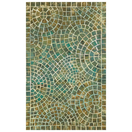 Arch Tile Lapis Rug Collection