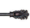 Feather Rod in Bronze Finish - 48 inch