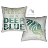 Deep Blue Pillow