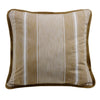 Newport Reversible Striped Euro Sham with Trim