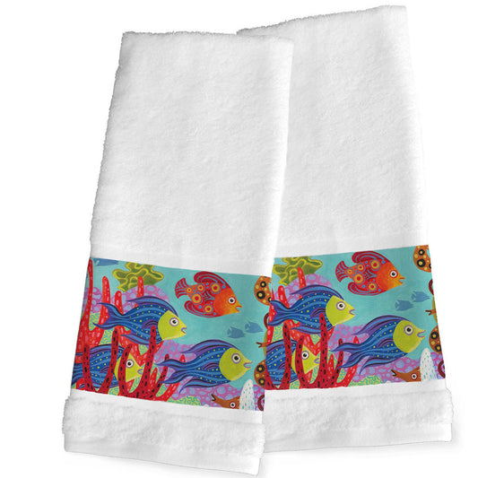 Great Reef Hand Towels - Set of 2 - OUT OF STOCK UNTIL 06/03/2026