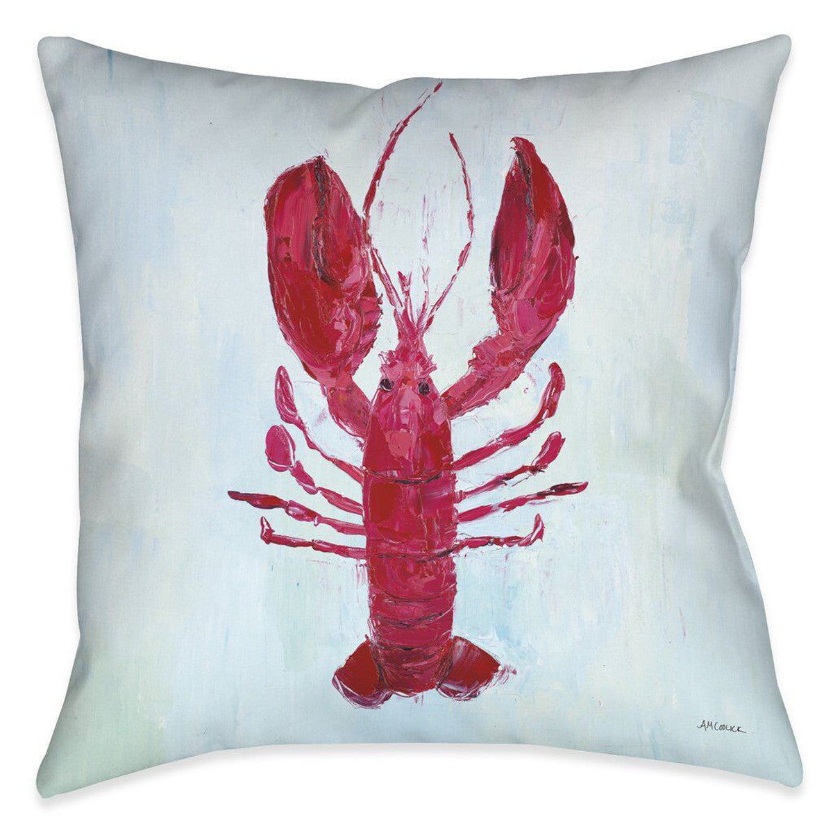 Lobster Life 18 x 18 Outdoor Pillow