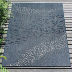 Cabo Fish Navy Indoor/Outdoor Rug - 5 x 8 - OUT OF STOCK UNTIL 10/20/2026