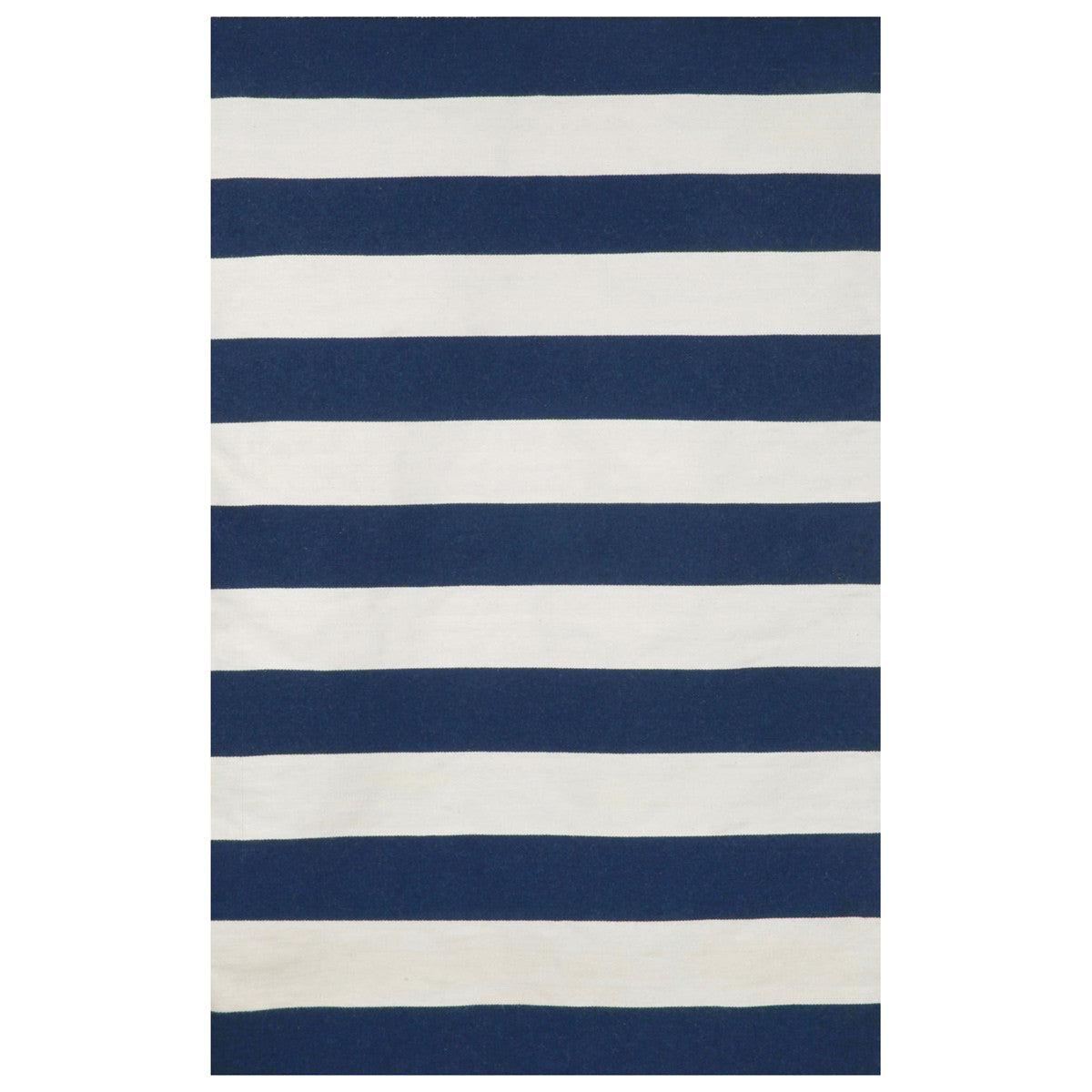 Sorrento Rugby Stripe Navy Rug - 5 x 8 - OUT OF STOCK UNTIL 08/03/2026