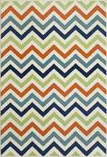 Baja Chevron Multi Rug - 7 x 10