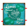 G Mermaid Bar Personalized Sign - 28 x 28