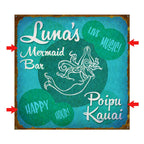 G Mermaid Bar Personalized Sign - 28 x 28