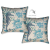 Seahorse Garden Pillow