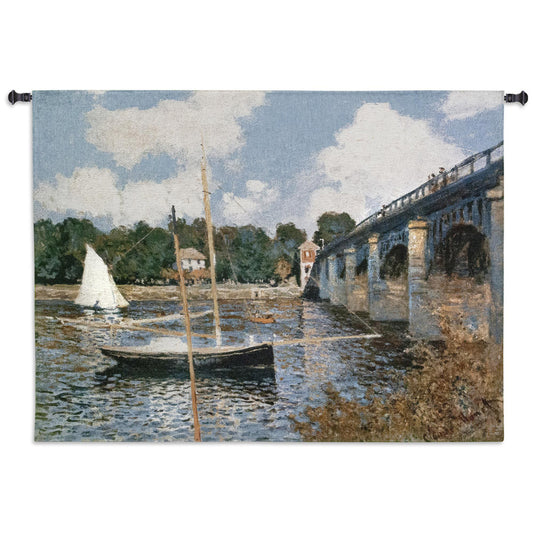 The Bridge at Argenteuil Wall Tapestry