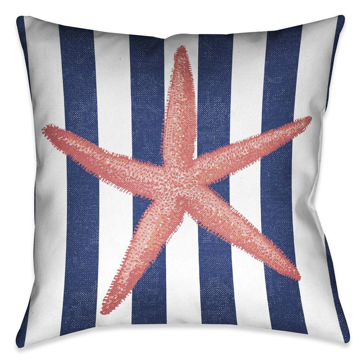 Starfish Sea 18 x 18 Outdoor Pillow