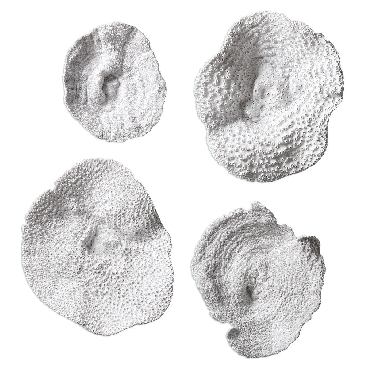 Sea Coral Wall Art - Set of 4