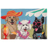 Beach Diva Dogs Indoor/Outdoor Rug - 2 x 3