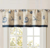 Blue Beach Valance