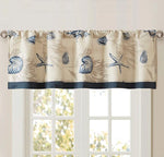 Blue Beach Valance
